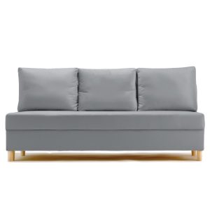 Sofa Rozkładana Trzyosobowa z Pojemnikiem ONYX Szara z Funkcją Spania 789469 Sofa Rozkładana Trzyosobowa z Pojemnikiem ONYX Szara z Funkcją Spania 789469