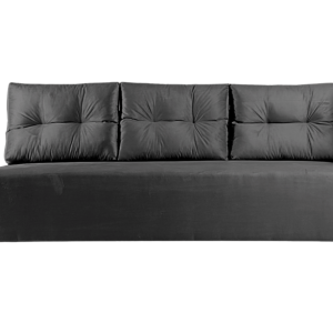 Sofa Rozkładana Trzyosobowa z Pojemnikiem PONO Grafitowa z Funkcją Spania 851286 Sofa Rozkładana Trzyosobowa z Pojemnikiem PONO Grafitowa z Funkcją Spania 851286