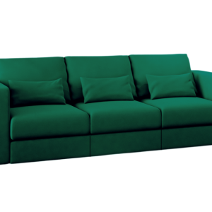 Sofa Rozkładana Trzyosobowa z Pojemnikiem REALITY Zielona z Funkcją Spania 805168 Sofa Rozkładana Trzyosobowa z Pojemnikiem REALITY Zielona z Funkcją Spania 805168