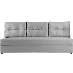 Sofa Rozkładana Trzyosobowa z Pojemnikiem SKANDI Szara z Funkcją Spania 851290 Sofa Rozkładana Trzyosobowa z Pojemnikiem SKANDI Szara z Funkcją Spania 851290