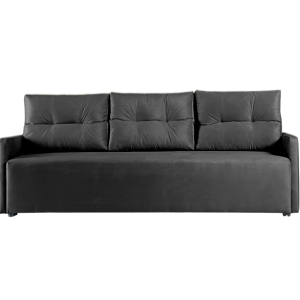 Sofa Rozkładana Trzyosobowa z Pojemnikiem VERO Grafitowa z Funkcją Spania 851279 Sofa Rozkładana Trzyosobowa z Pojemnikiem VERO Grafitowa z Funkcją Spania 851279