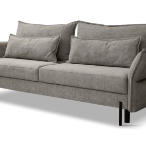 Sofa rozkładana Volio z pojemnikiem na pościel Szary 652496 Sofa rozkładana Volio z pojemnikiem na pościel Szary 652496