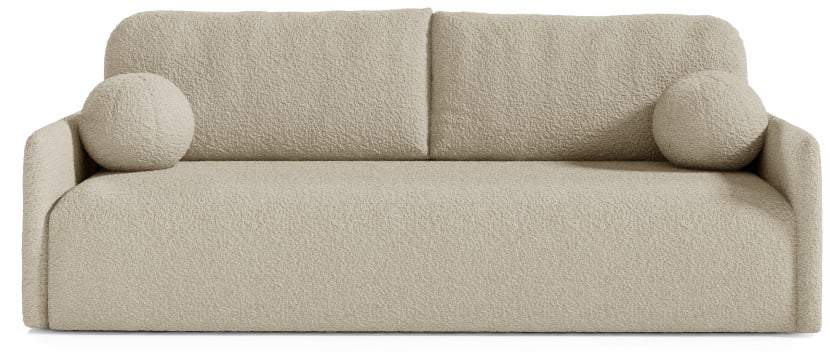 Sofa rozkładana z funkcją spania CLOUD beżowa kanapa 298976
