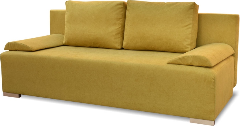 Sofa rozkładana z funkcja spania Ecco Plus Musztardowa 191970