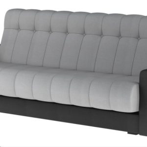 Sofa rozkładana z funkcją spania GARETT szara/czarna 760239 Sofa rozkładana z funkcją spania GARETT szara/czarna 760239
