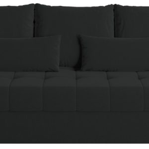 Sofa rozkładana z funkcją spania HOT trzyosobowa czarna 259701 Sofa rozkładana z funkcją spania HOT trzyosobowa czarna 259701