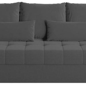 Sofa rozkładana z funkcją spania HOT trzyosobowa grafitowa 259698 Sofa rozkładana z funkcją spania HOT trzyosobowa grafitowa 259698
