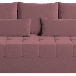 Sofa rozkładana z funkcją spania HOT trzyosobowa różowa 259699 Sofa rozkładana z funkcją spania HOT trzyosobowa różowa 259699