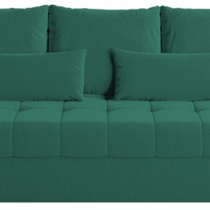 Sofa rozkładana z funkcją spania HOT trzyosobowa zielona 259694 Sofa rozkładana z funkcją spania HOT trzyosobowa zielona 259694