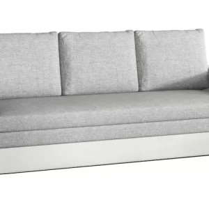Sofa rozkładana z funkcją spania INVERSA szara/biała 758072 Sofa rozkładana z funkcją spania INVERSA szara/biała 758072