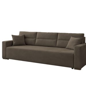 Sofa Rozkładana Z Funkcją Spania Kanapa Luno Od Producenta | Brązowy 1048020 Sofa Rozkładana Z Funkcją Spania Kanapa Luno Od Producenta | Brązowy 1048020