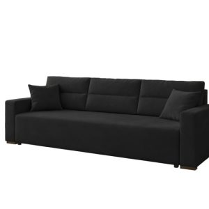 Sofa Rozkładana Z Funkcją Spania Kanapa Luno Od Producenta | Czarna 1048025 Sofa Rozkładana Z Funkcją Spania Kanapa Luno Od Producenta | Czarna 1048025