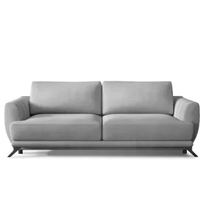 Sofa rozkładana z funkcją spania MEGIS VELVET szara 758071 Sofa rozkładana z funkcją spania MEGIS VELVET szara 758071