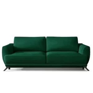 Sofa rozkładana z funkcją spania MEGIS VELVET zielona 758067 Sofa rozkładana z funkcją spania MEGIS VELVET zielona 758067