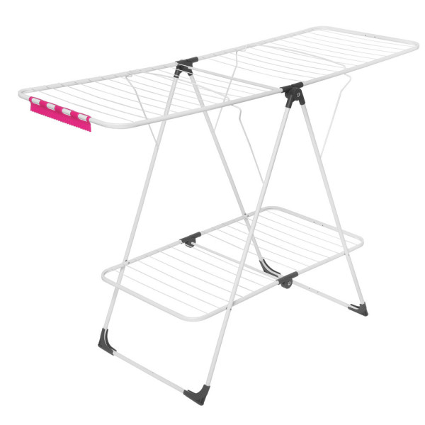 Suszarka na pranie stojąca A300 163x62x114cm biała VELKEA 81821