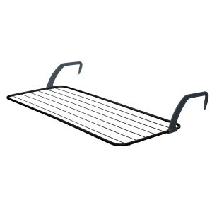 Suszarka na pranie wisząca S100 109 x 43 cm czarna VELKEA 351370