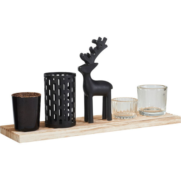 Świąteczny zestaw świeczników tealight 6 szt 838249