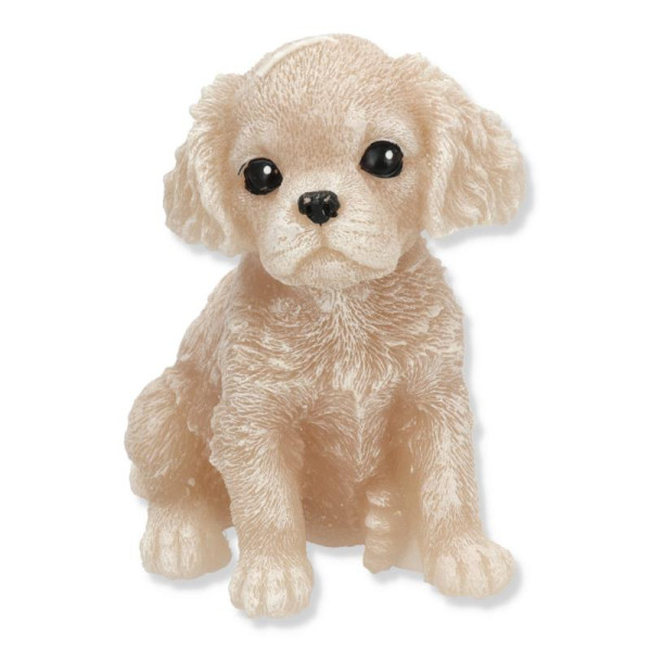 Świeca Figurka ANIMALS PIES SPANIEL 11x14cm beżowa 649784
