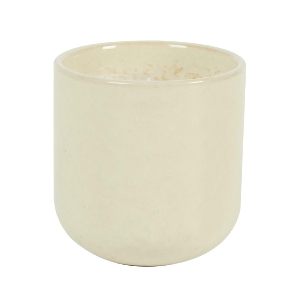 ŚWIECA Glaze S biała W CERAMICZNEJ OSŁONCE 9 x 9 x 9 cm 519081