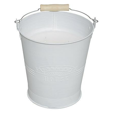 ŚWIECA NA KOMARY House w wiaderku 700g biała citronella 661359