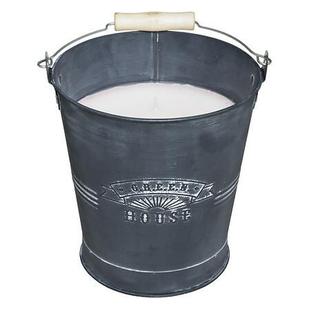 ŚWIECA NA KOMARY House w wiaderku 700g niebieska citronella 661357