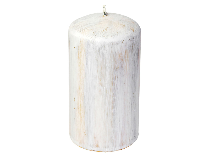 Świeca pieńkowa White Wood 13 cm 49741