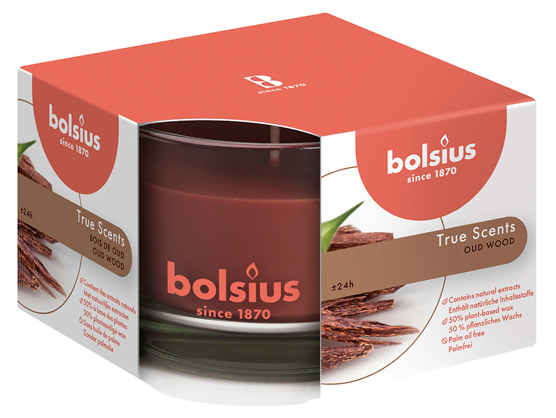 Świeca w szkle True Scents Drzewo Agarowe 6,6 cm 50124