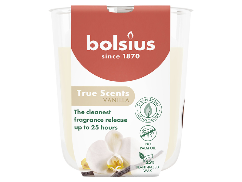 Świeca w szkle Tue Scents Wanilia 8 cm 304372