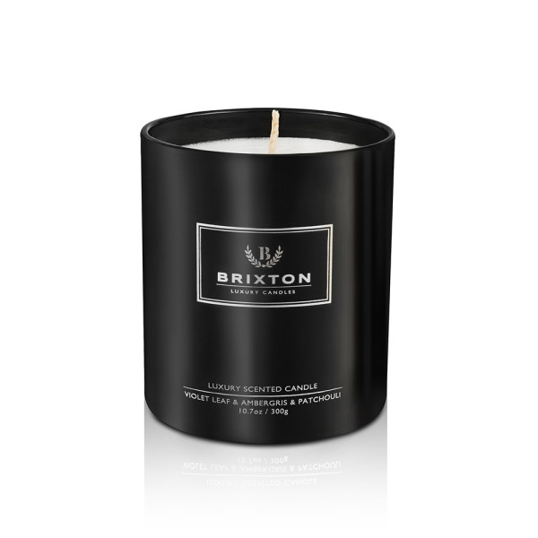 Świeca zapachowa BRIXTON 300g Violet Leaf & Ambergris & Patchouli 989956