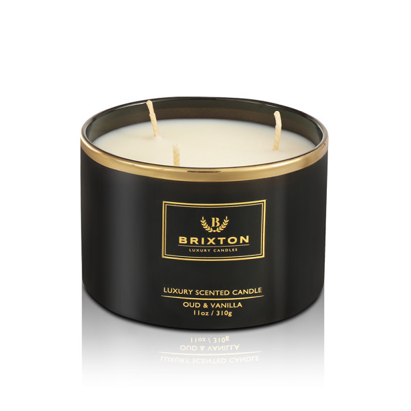 Świeca zapachowa BRIXTON 310g Oud & Vanilla 989952