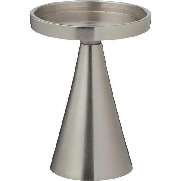 Świecznik dekoracyjny, srebrny, 13 cm 838252