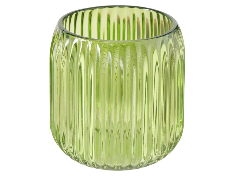 Świecznik szklany na tealight Hygge 8,5 cm jasnozielony 516892