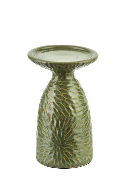 Świecznik YARINE GREEN 10,5x8,5x16,5cm 568784