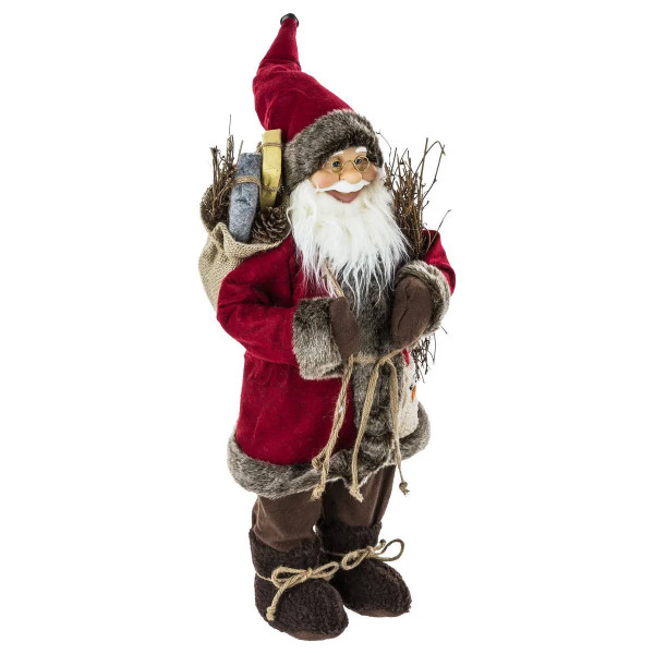 Święty Mikołaj z prezentami 61 cm FIGURKA 140792