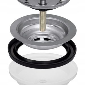 Syfon korek sitko do zlewozmywaka 4 cm śruba 255045 Syfon korek sitko do zlewozmywaka 4 cm śruba 255045