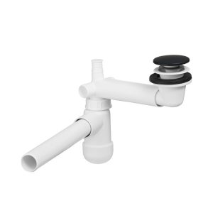 Syfon niski, zawiera click clack syfon preloc 400 black 719237 Syfon niski, zawiera click clack syfon preloc 400 black 719237