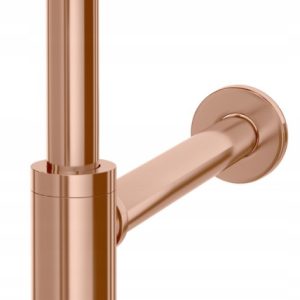 Syfon umywalkowy rose gold mosiężny klik klak ZP 303980 Syfon umywalkowy rose gold mosiężny klik klak ZP 303980