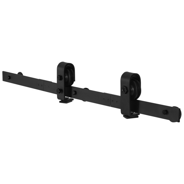 System do Drzwi Przesuwnych Zestaw 90 cm Szyna 2x40 cm 150 kg 807096