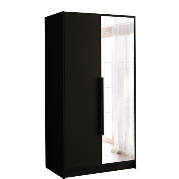 Szafa 100 cm z lustrem do garderoby LESTO 813156