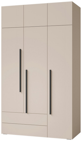 Szafa 135 cm do sypialni z nadstawką LUMI 1023408