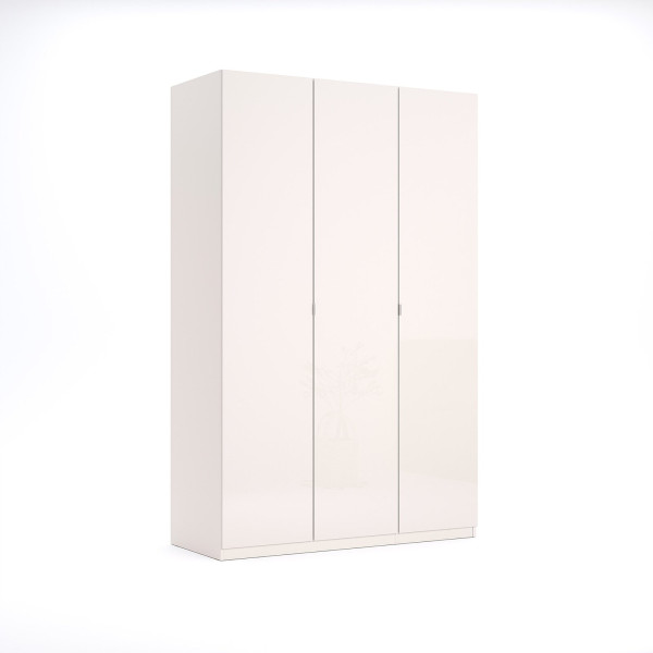 SZAFA 3-DRZWIOWA Lily kaszmirowa z płyty laminowanej 265356