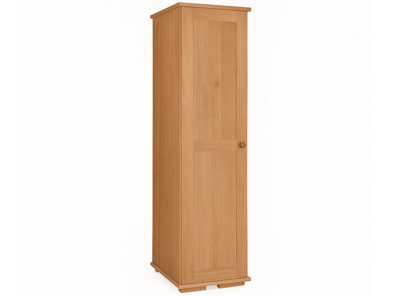 Szafa 40 Modern drewniana z drążkiem, drzwi lewe, kolor dębowy 682145