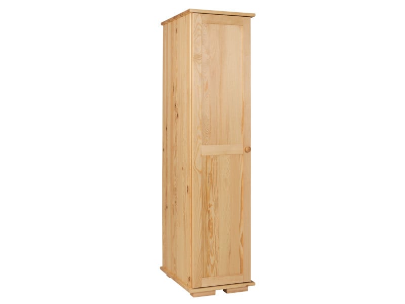 Szafa 40 Modern drewniana z drążkiem, drzwi lewe, kolor sosnowy 682156