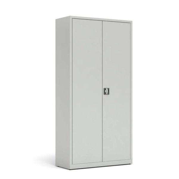 Szafa biurowa aktowa 100cm szara metalowa 763057