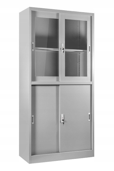 Szafa biurowa XD-015 szara metalowa 311413