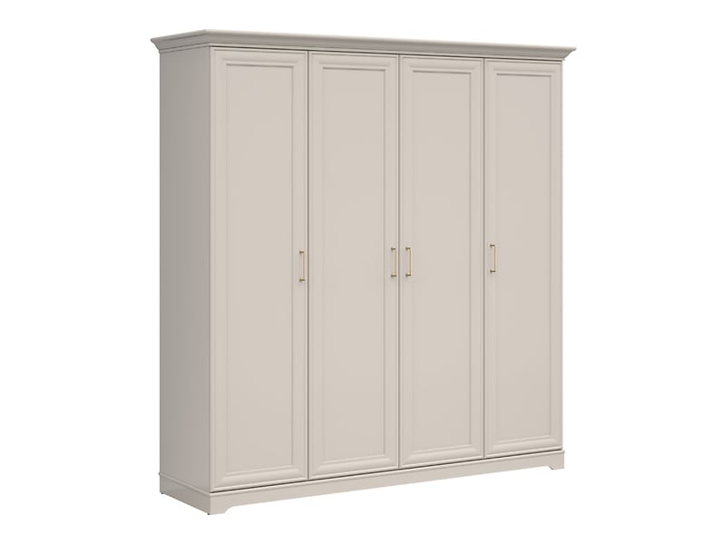 Szafa czterodrzwiowa Anga 210 cm kaszmir 576834