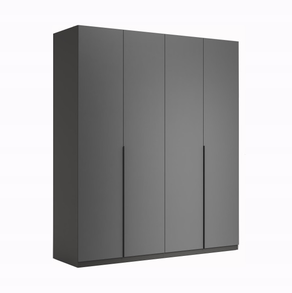 Szafa czterodrzwiowa grafit mat 287021