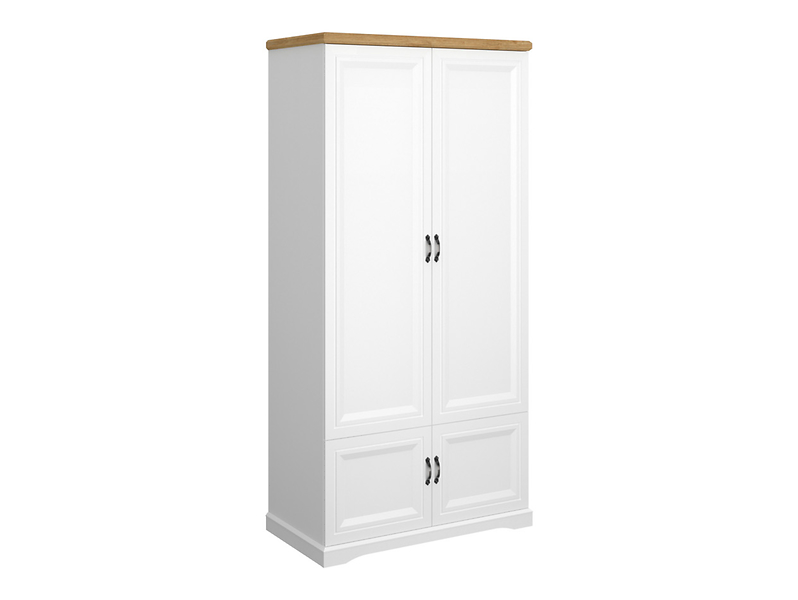 Szafa czterodrzwiowa Riva 103 cm biała 260518