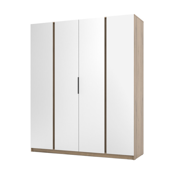 Szafa do przedpokoju 4-drzwiowa z lustrem Dravero EV/EV 4L 802693