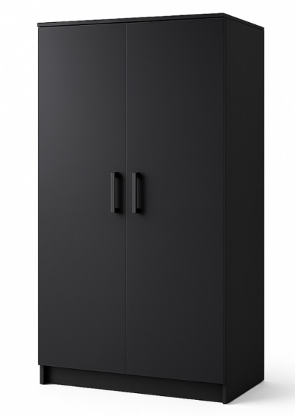 Szafa Do Przedpokoju Dwudrzwiowa Garderoba Czarna 90cm 5 kolorów MR 797570